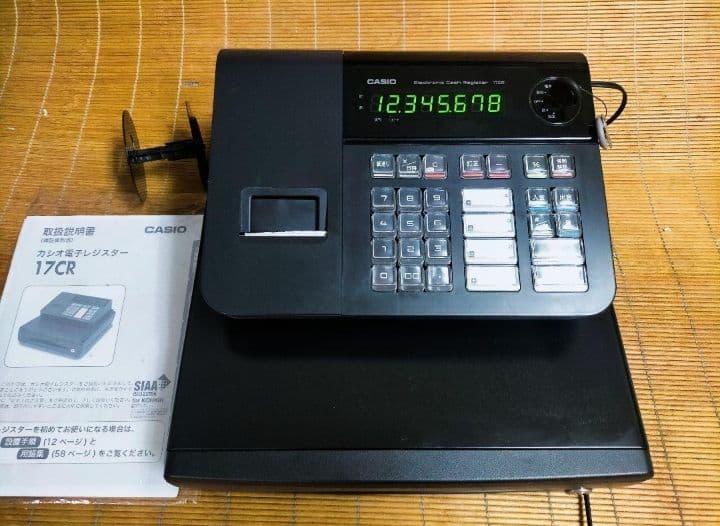 カシオレジスター　17CR　簡単便利特殊　送料込　688883
