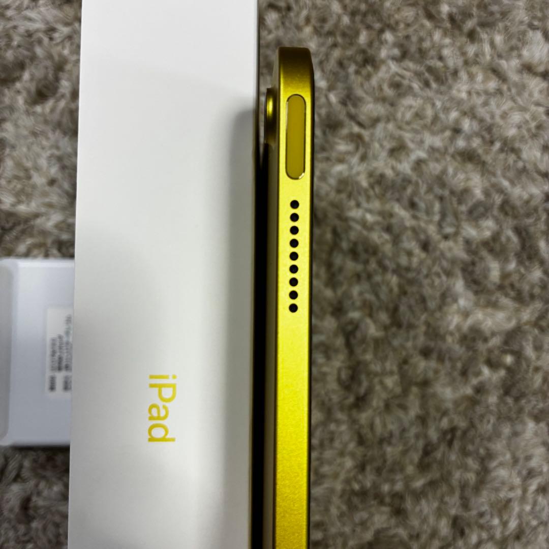 iPad（A16）128GB Wi-Fi イエロー バッテリー最大容量100％