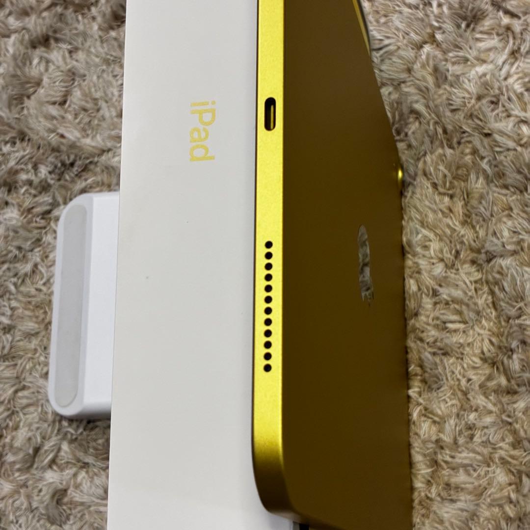 iPad（A16）128GB Wi-Fi イエロー バッテリー最大容量100％