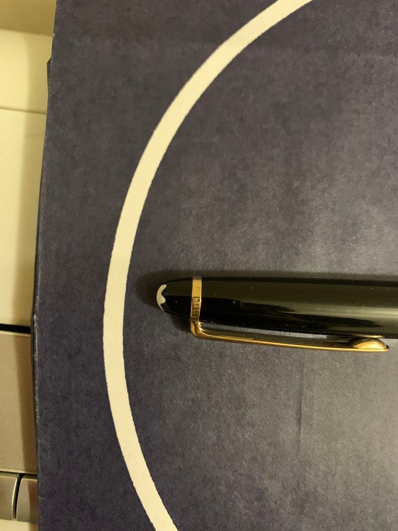 【MONTBLANC】　モンブラン　キャップ付きボールペン