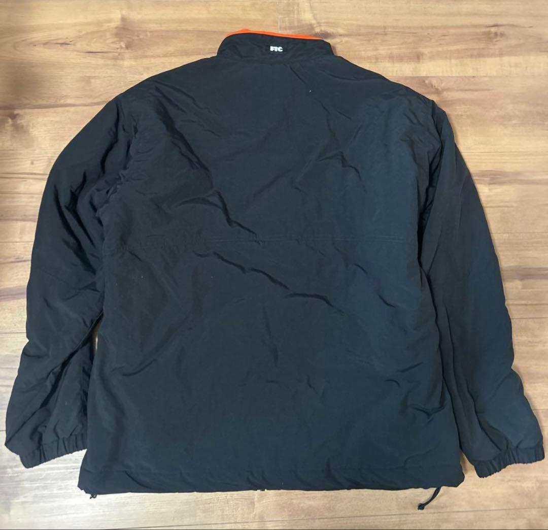 最終セールFTC ナイロンジャケット L ブラック/オレンジ