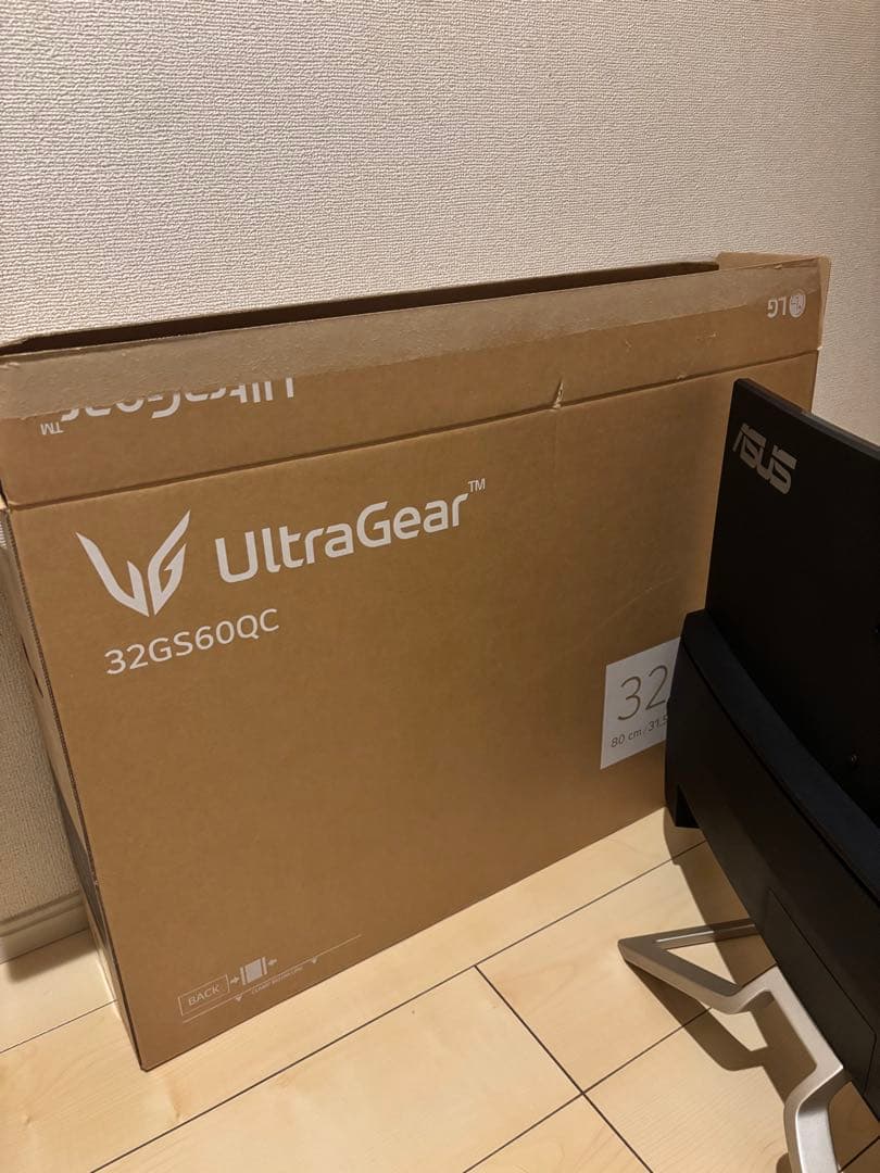 ASUS VA326H ゲーミングモニター 144Hz 美品