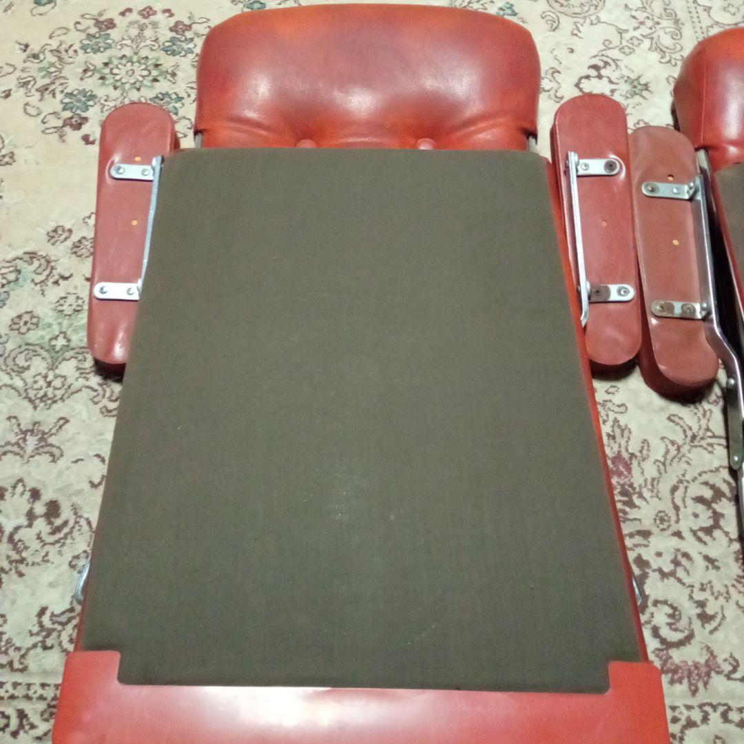 昭和レトロ　座椅子2個セット　E−412