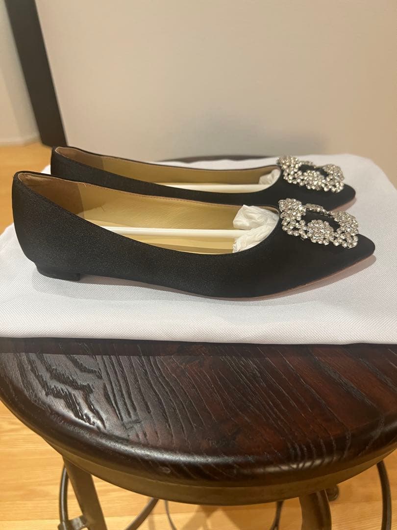 MANOLO BLAHNIK 【新品未使用】フラットシューズ36