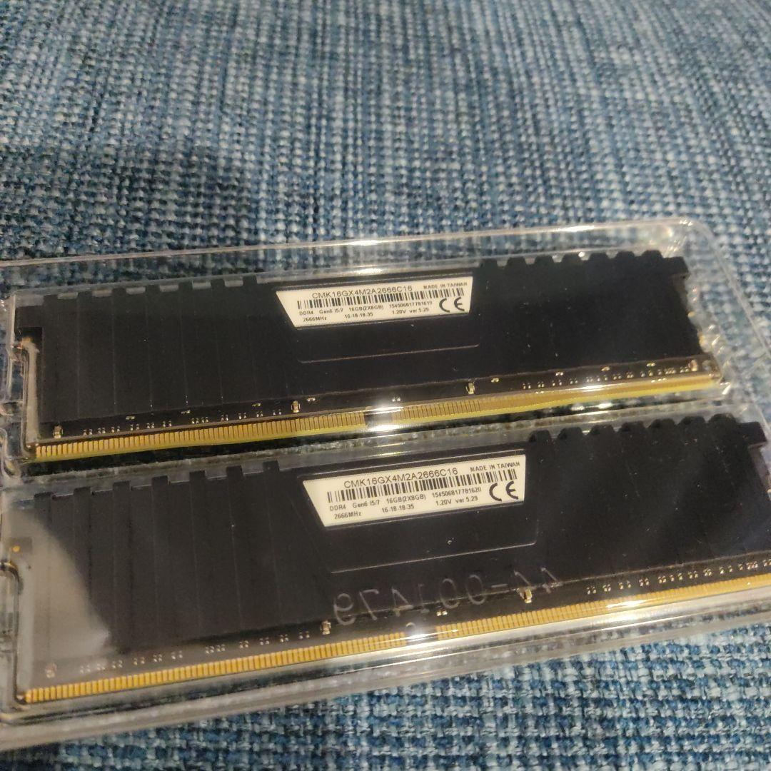 デスクトップ用メモリ　DDR4 2666MHz 16GB
