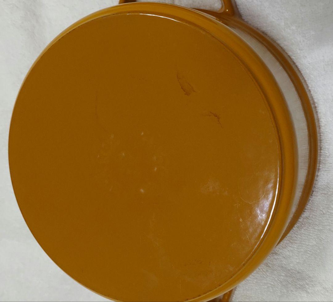 STAUB 20cm ココットラウンドマスタード