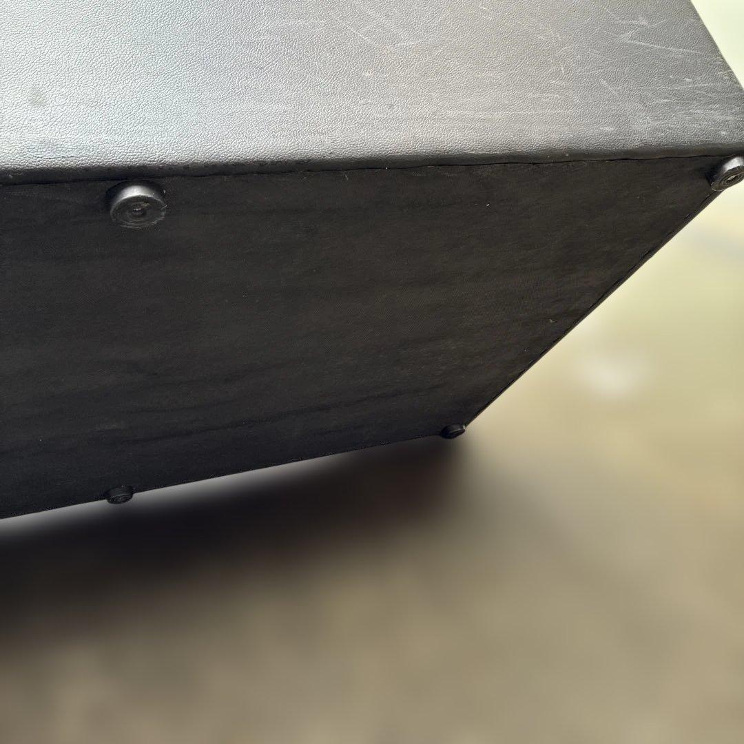 【送料込み】カフェ風 2人掛け ブラックレザーソファー ベンチシート