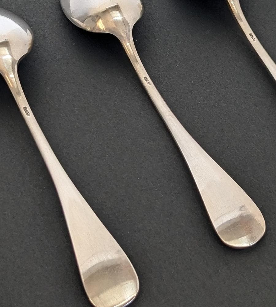 【値下げしました】フランス　SFAM社　シルバーティースプーン　7本セット