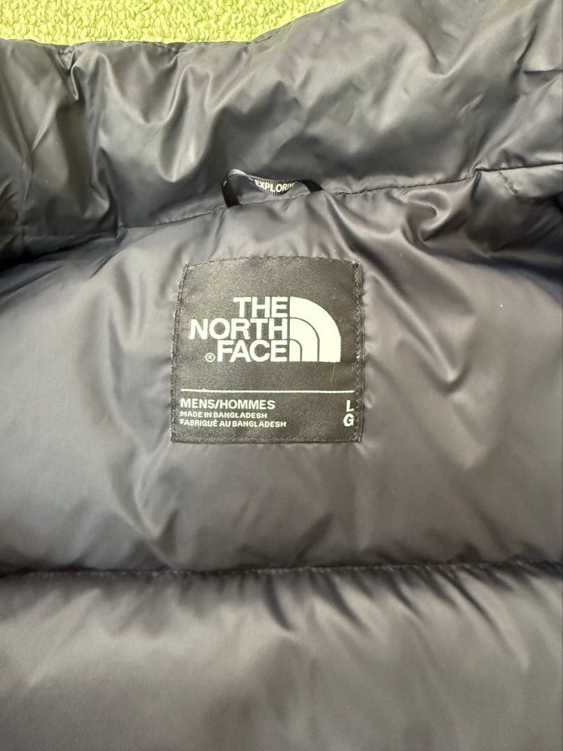 ヌプシ THE NORTH FACE ダウン L ブラック 黒刺繍 700FP