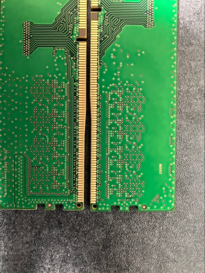 SAMSUNG DDR4-3200 8GBx2枚(計16GB)デスクトップ用