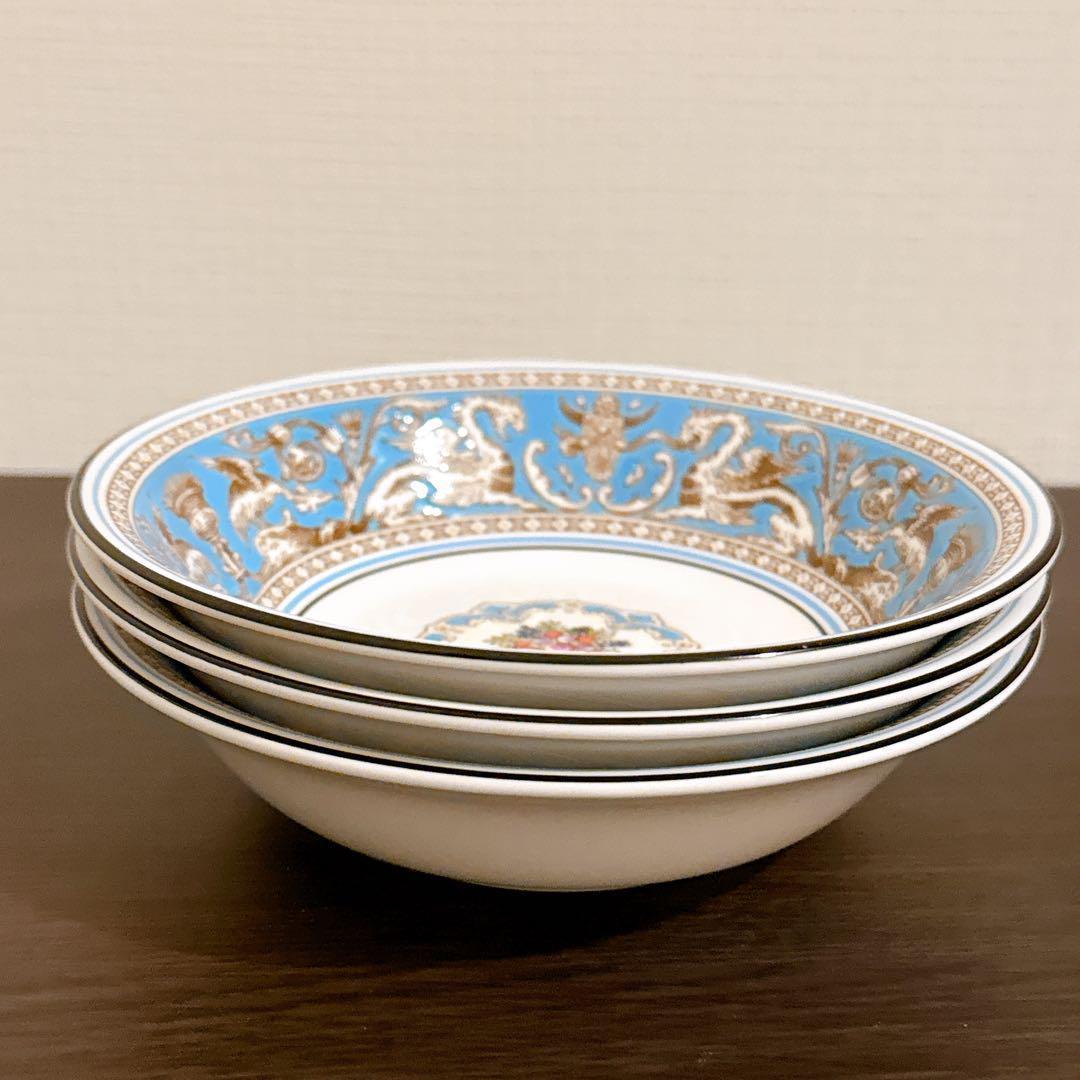 ウェッジウッド フロレンティーン ターコイズ ボウル　3個セット