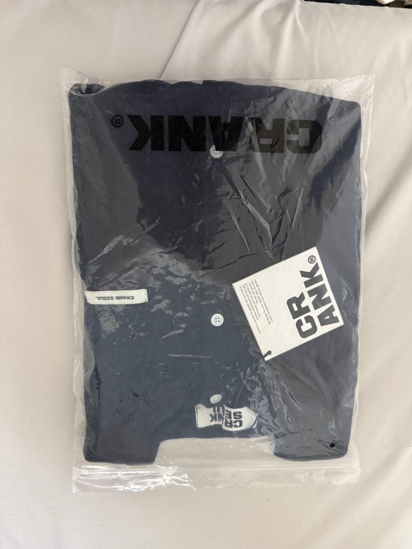 CRANK リボンタイドニットカーディガン_ネイビー