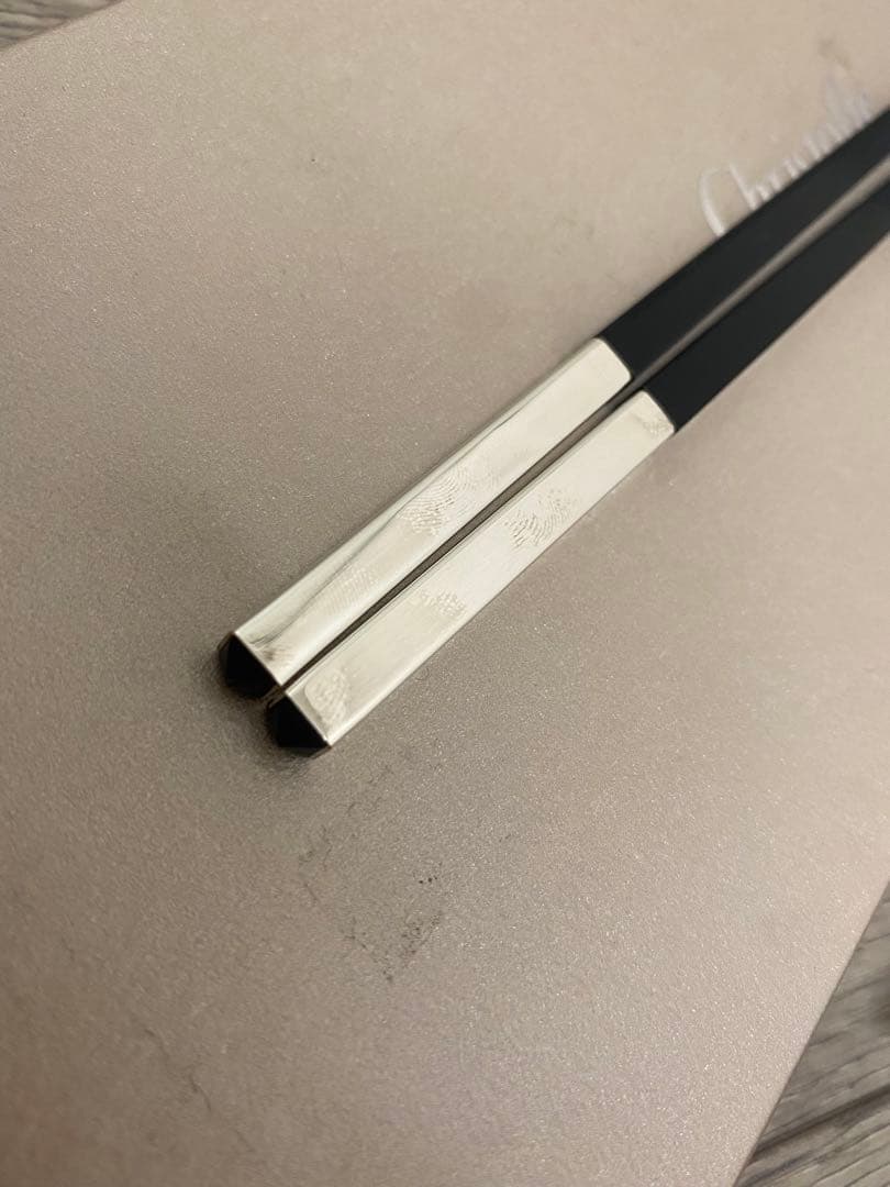 Christofle (クリストフル)ペア箸& 箸置き