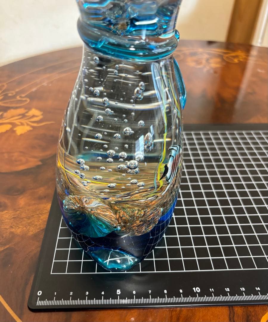 ベネチアングラス 置物 ムラ―ノガラス アクアリウム伝統工芸品 訳あり☆SALE