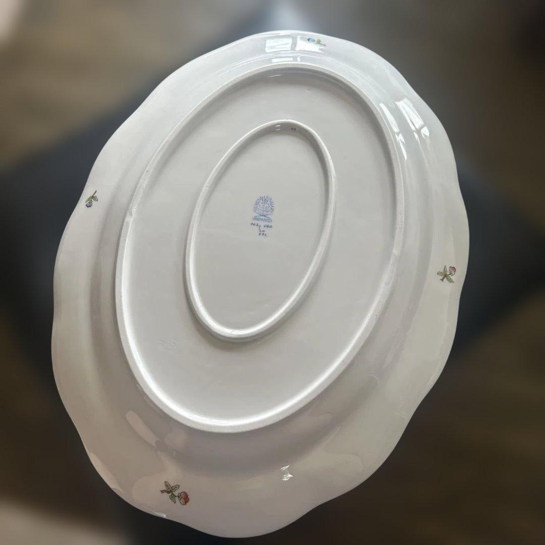 【美品】Herend ヘレンド　ヴィクトリアブーケ　プラター　大皿