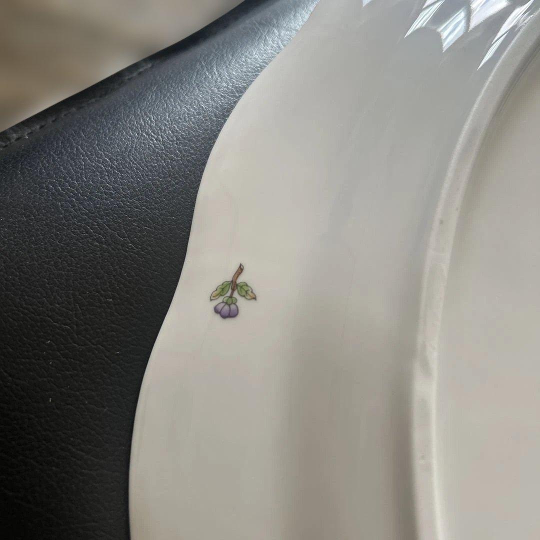 【美品】Herend ヘレンド　ヴィクトリアブーケ　プラター　大皿