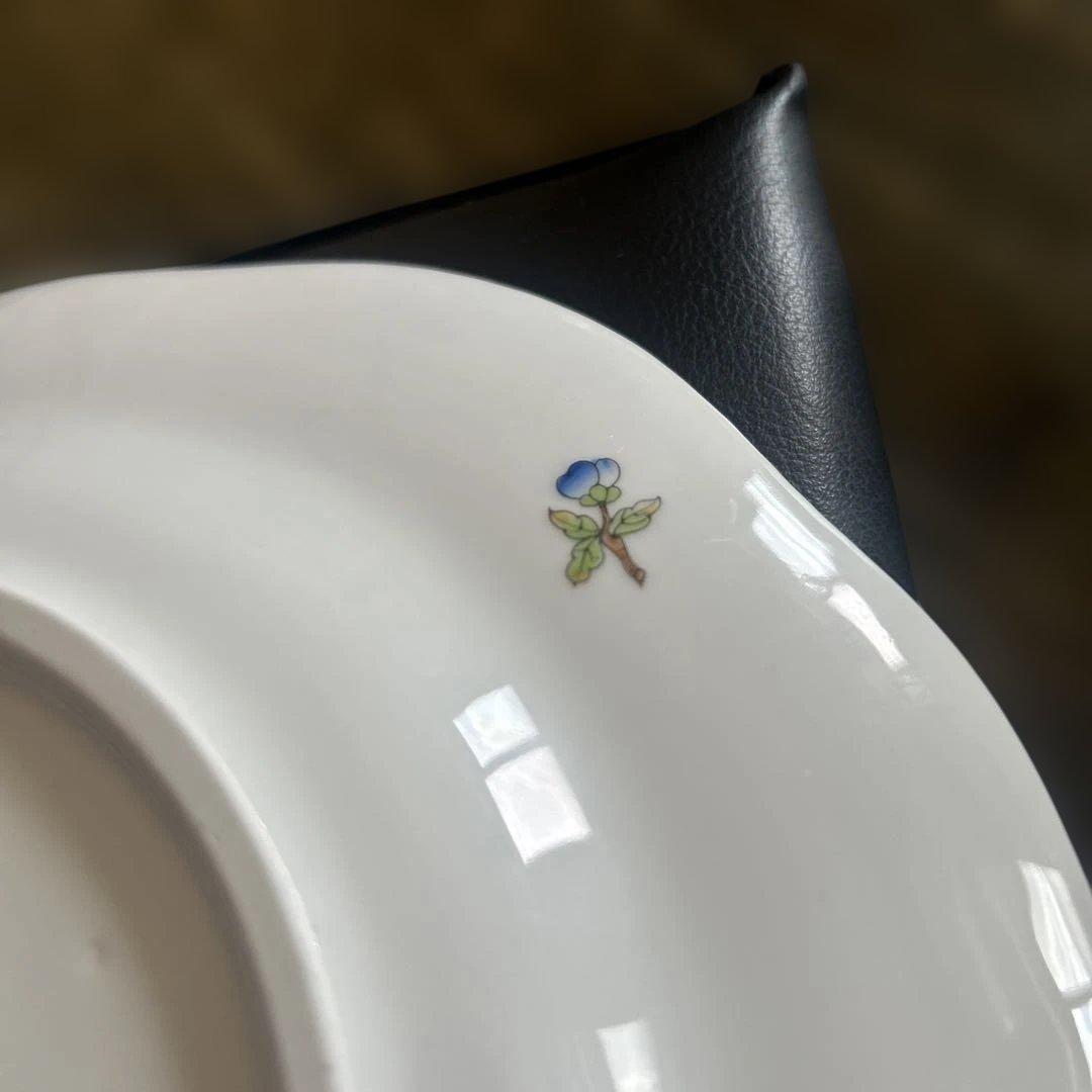 【美品】Herend ヘレンド　ヴィクトリアブーケ　プラター　大皿