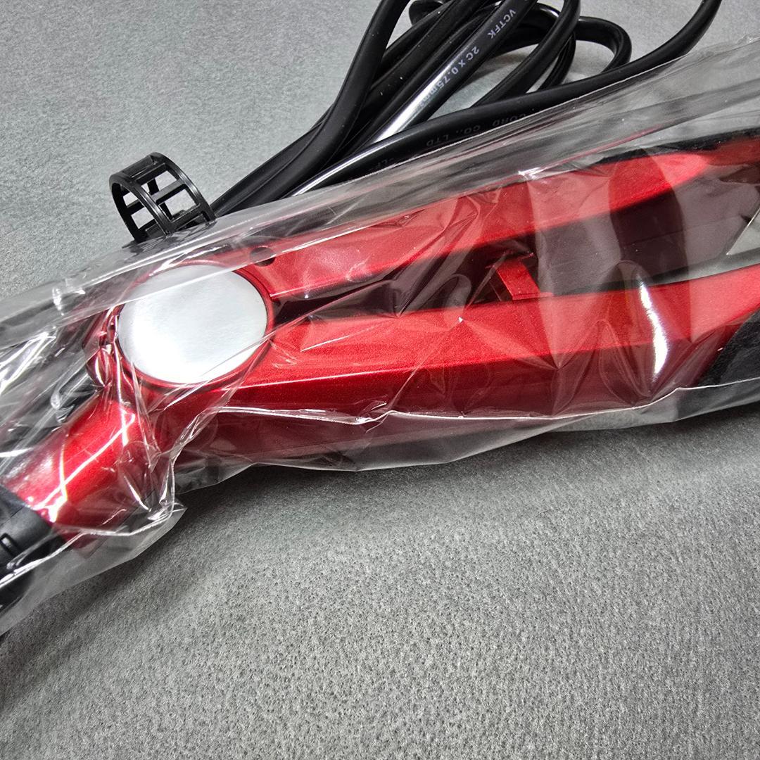 #サニープレイス 新品未使用11月購入　MGプラチナ輝髪アイロン（レッド）