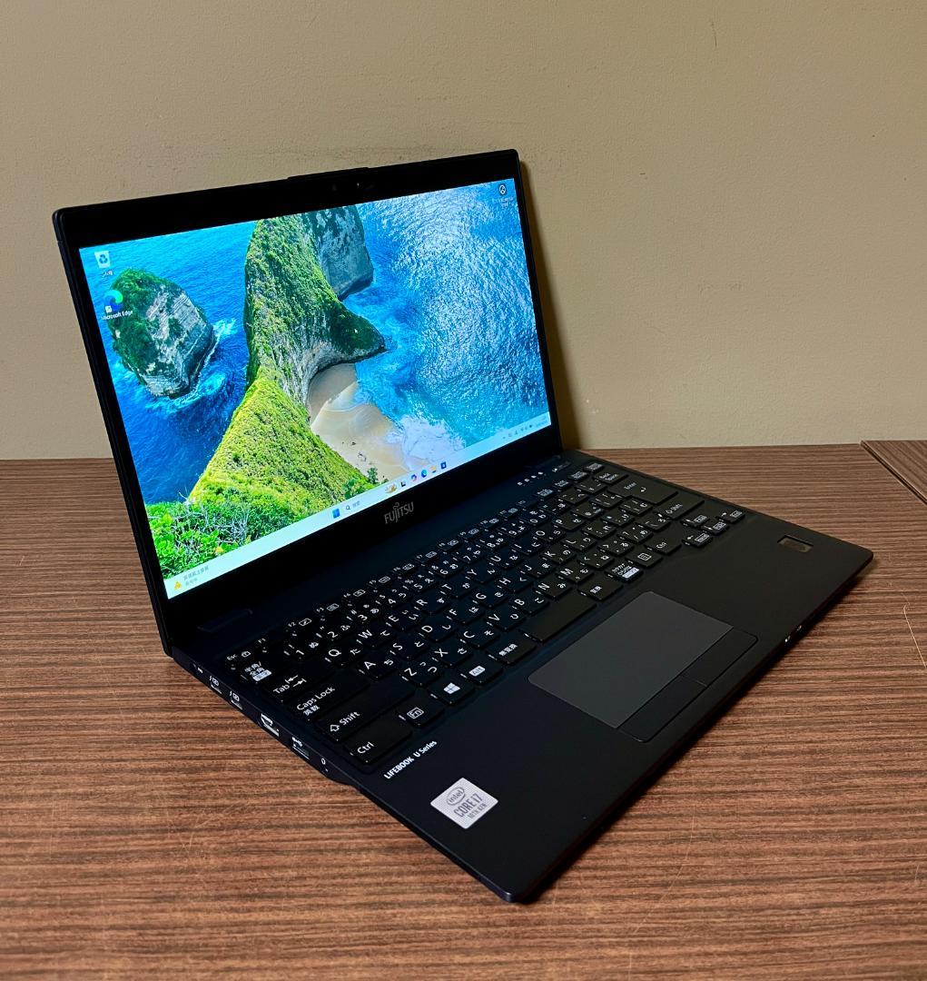 10世代、i7、最速、高性能、フルHD、富士通 U9310、16GB、256GB