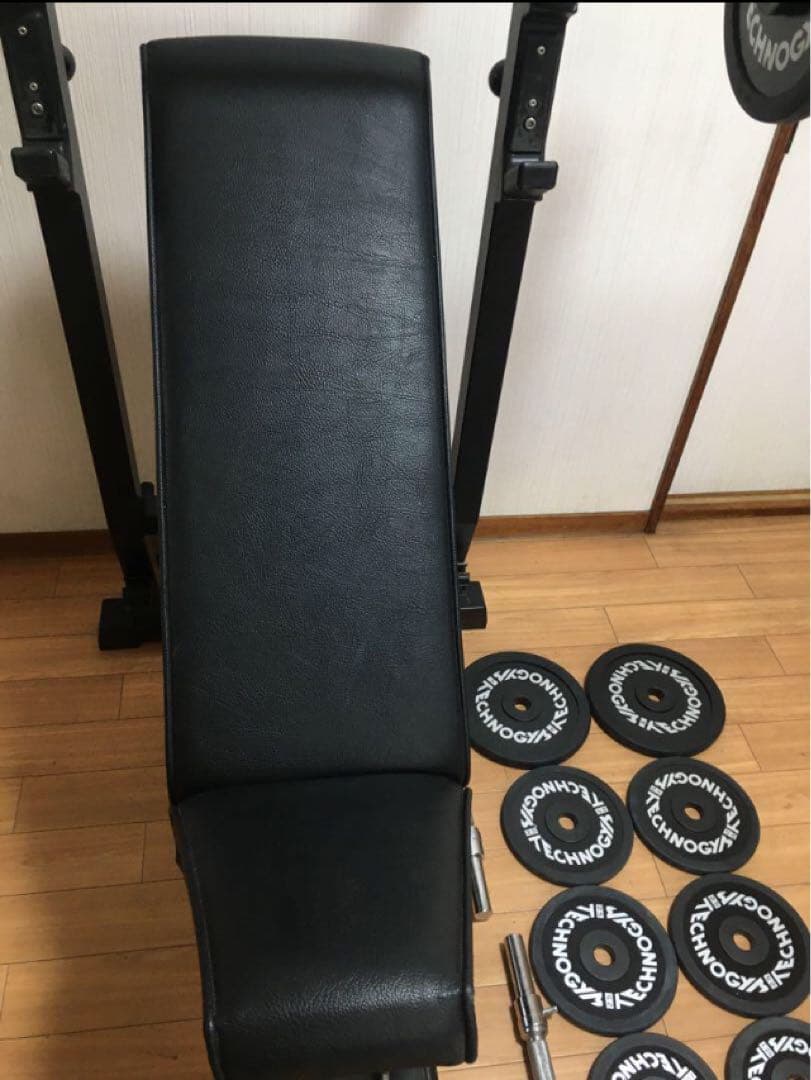 azziP　テクノジム PRATICAレーニング ベンチ プレス セット