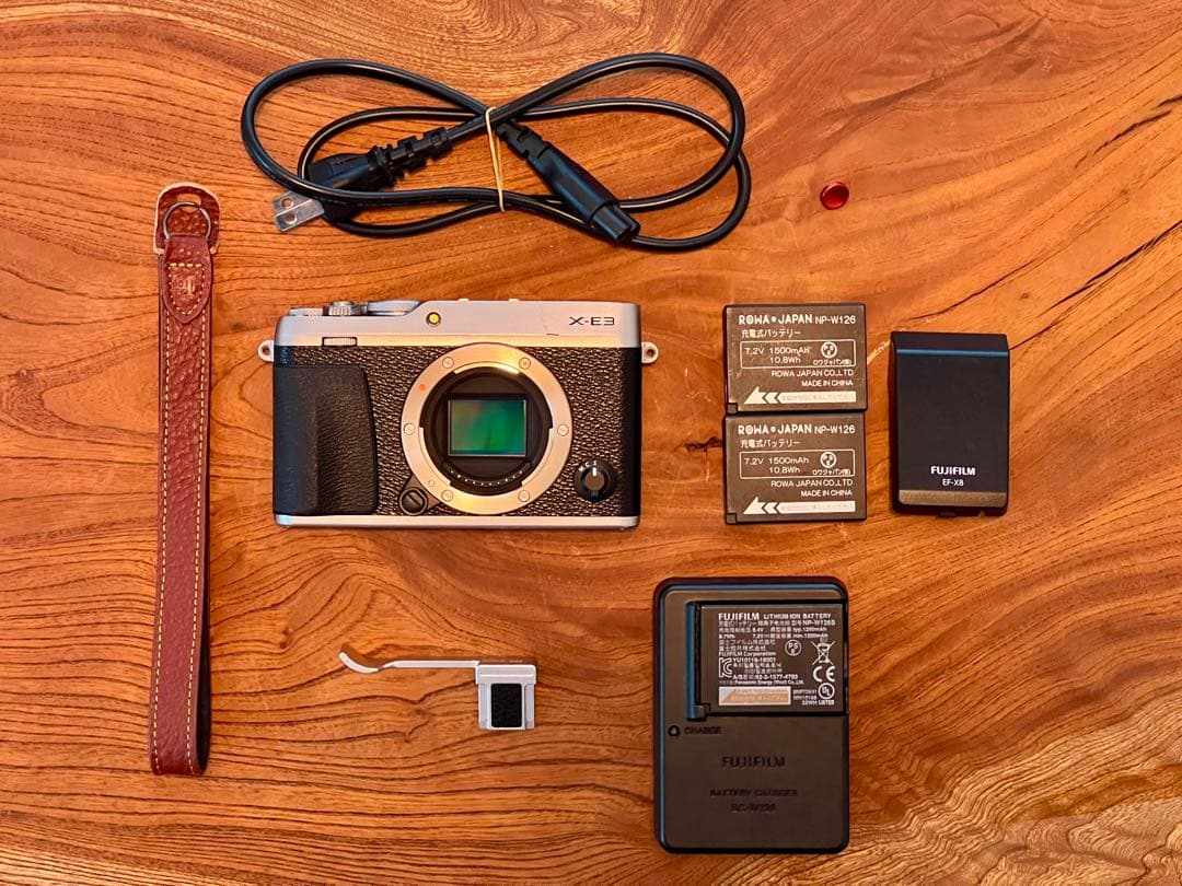 u*1様 【FUJIFILM】 X-E3 シルバー/ブラック