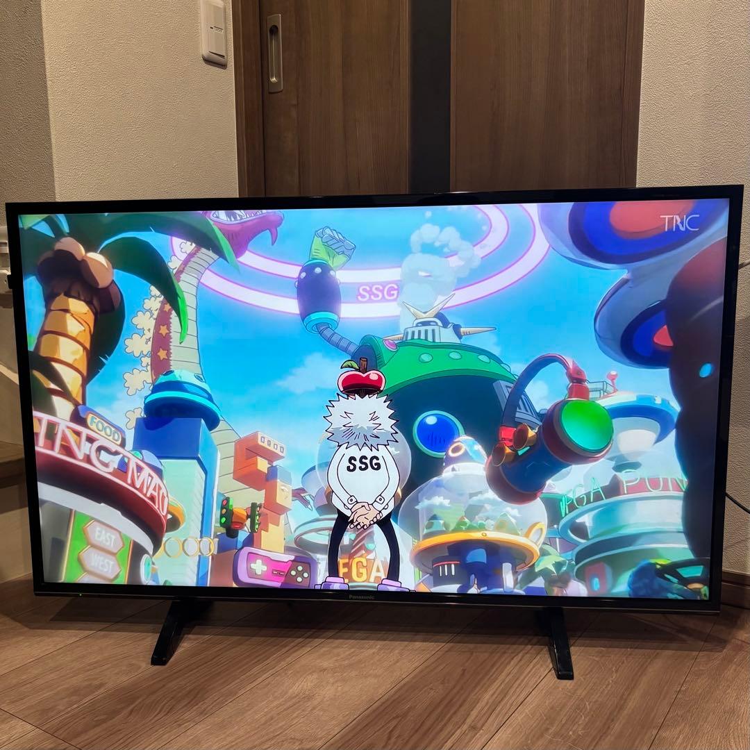 福岡発　パナソニック 43型 4K 液晶テレビ VIERA TH-43FX600