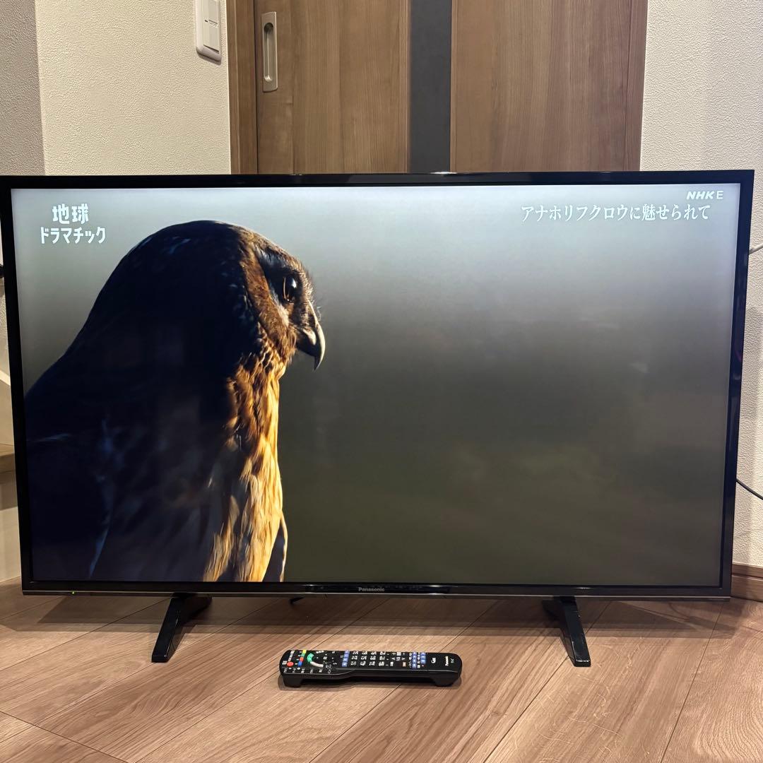 福岡発　パナソニック 43型 4K 液晶テレビ VIERA TH-43FX600