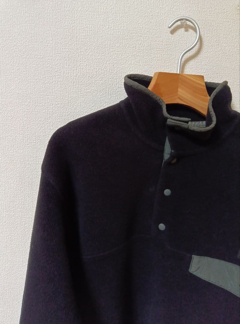 Patagonia シンチラ スナップT プルオーバー ブラック size S