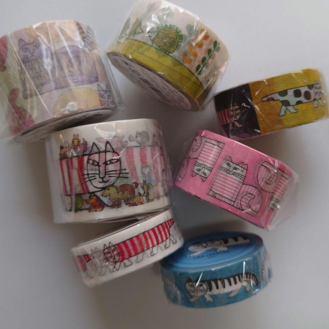 リサラーソン展♪ノート 一筆箋 マスキングテープ 太幅広 展覧会限定 レアＢ