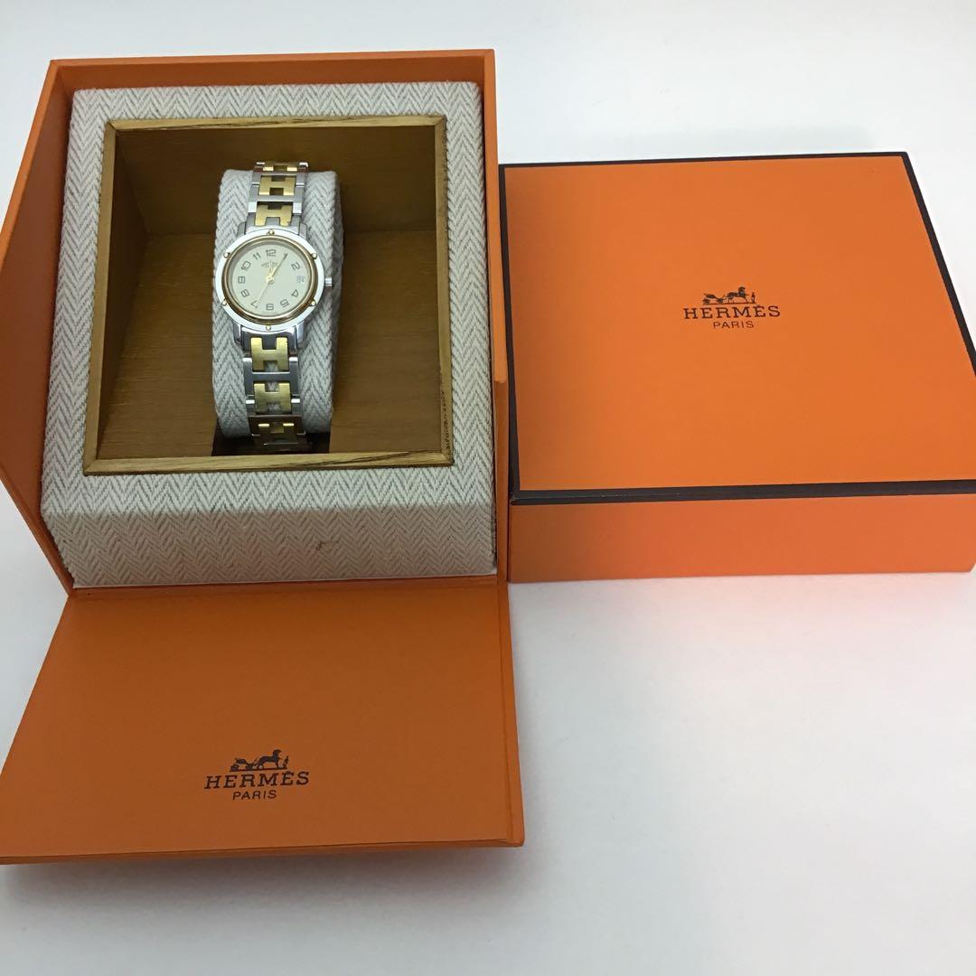 ‼️最終値下げ‼️❣️エルメス クリッパー❣️レディースシルバー/ゴールドCL3.240