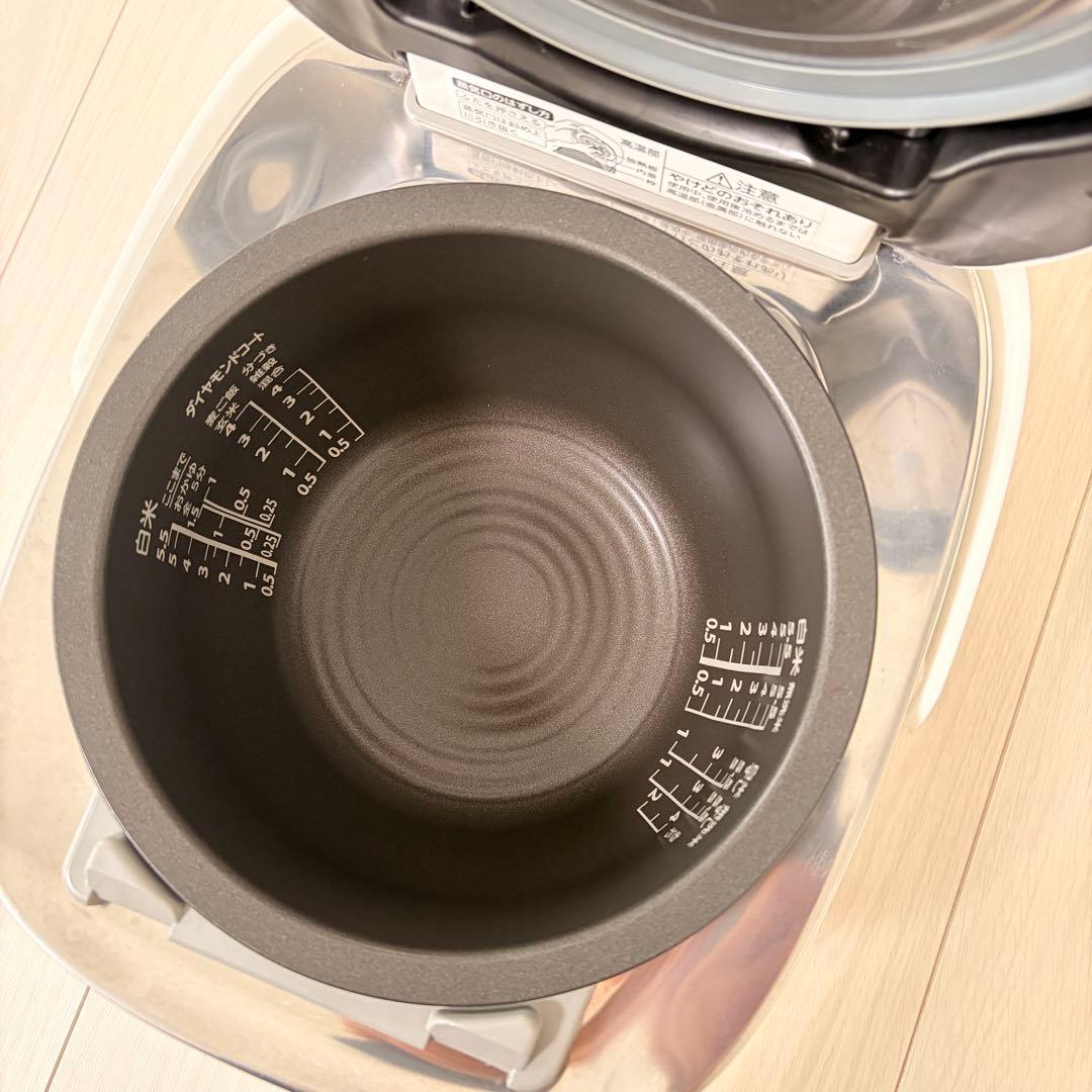 東芝 真空圧力IH炊飯器 炎匠炊き RC-10VSR 5.5合 40時間保温