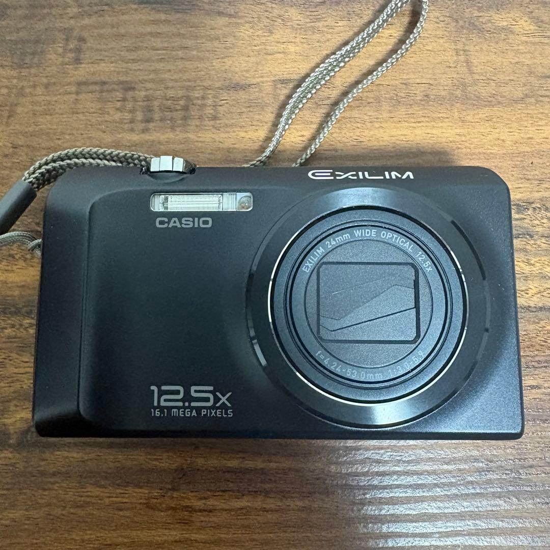 【ピンクの猫】CASIO EXILIM EX-H30 コンデジ ブラック