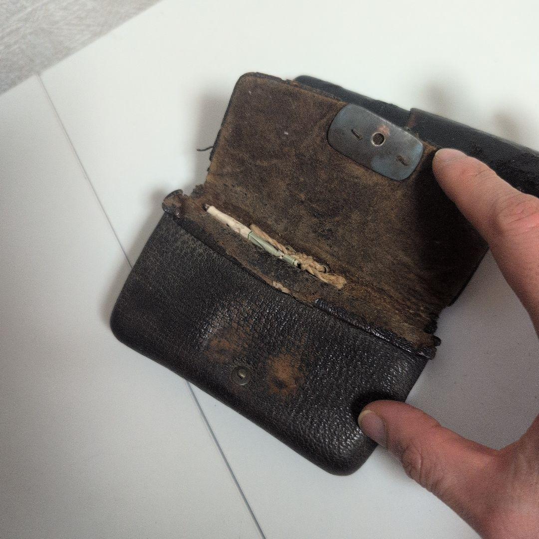 時代物　煙草入れ　煙管入れ　瑪瑙付き紐　古美術　煙管パイプ　キセル　メノウ石