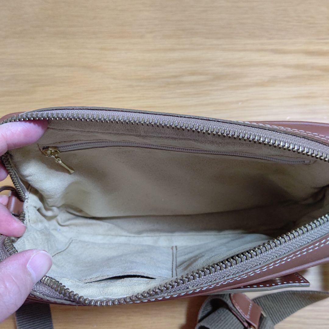 ATAO ショルダーバッグ ブラウン