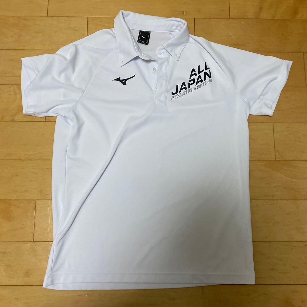 Mizuno ALL JAPAN ポロシャツ＆ショートパンツ XL