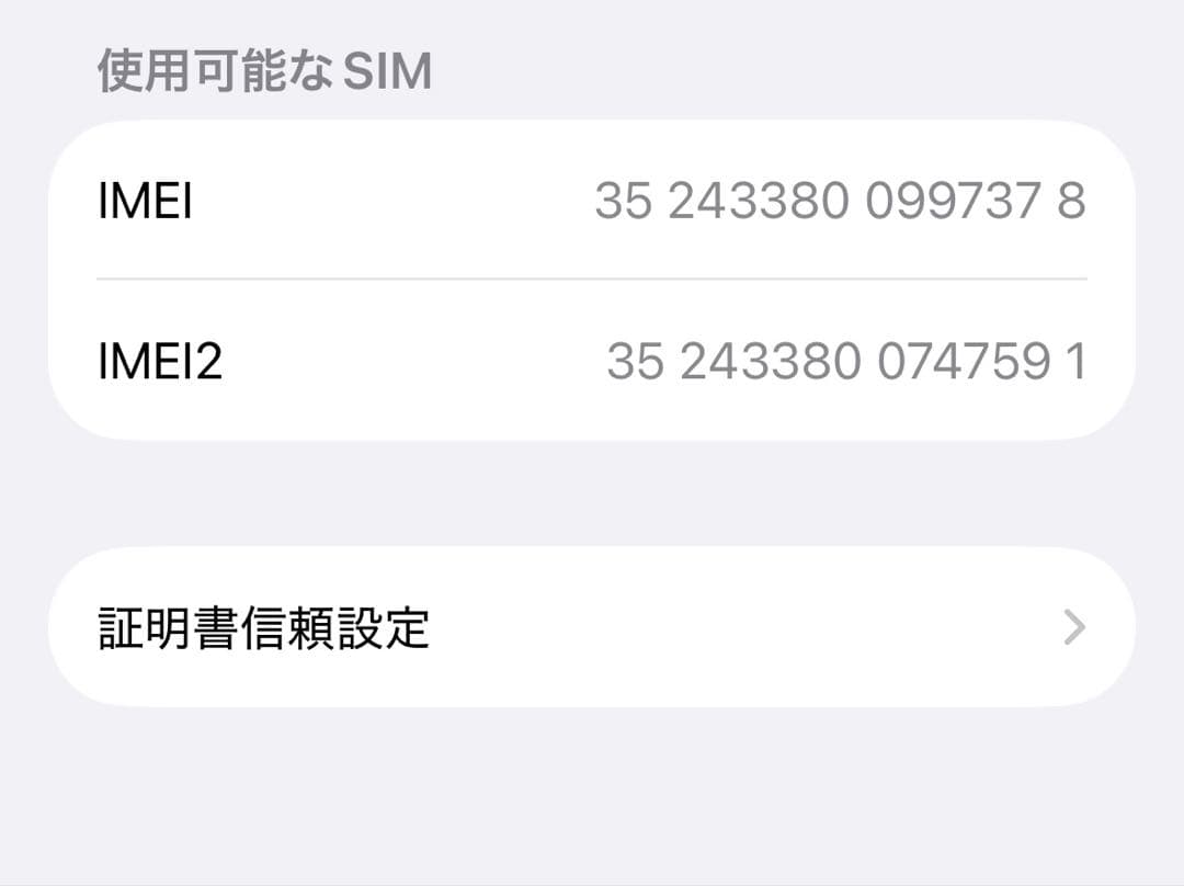 iPhone 15Pro 128gb ジャンク