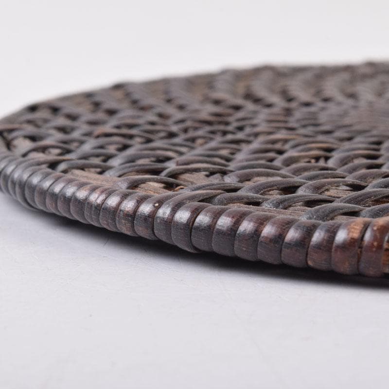 煎茶道具　籐編　瓶敷　瓶座　C　8517