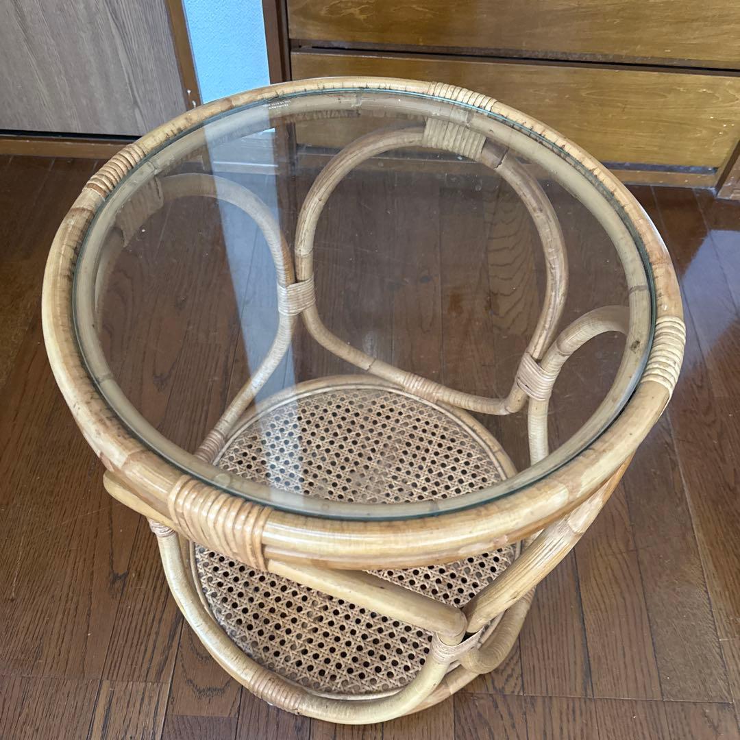 unico WEAVA ウニコ ウィーバ サイドテーブル ラタンテーブル 籐家具