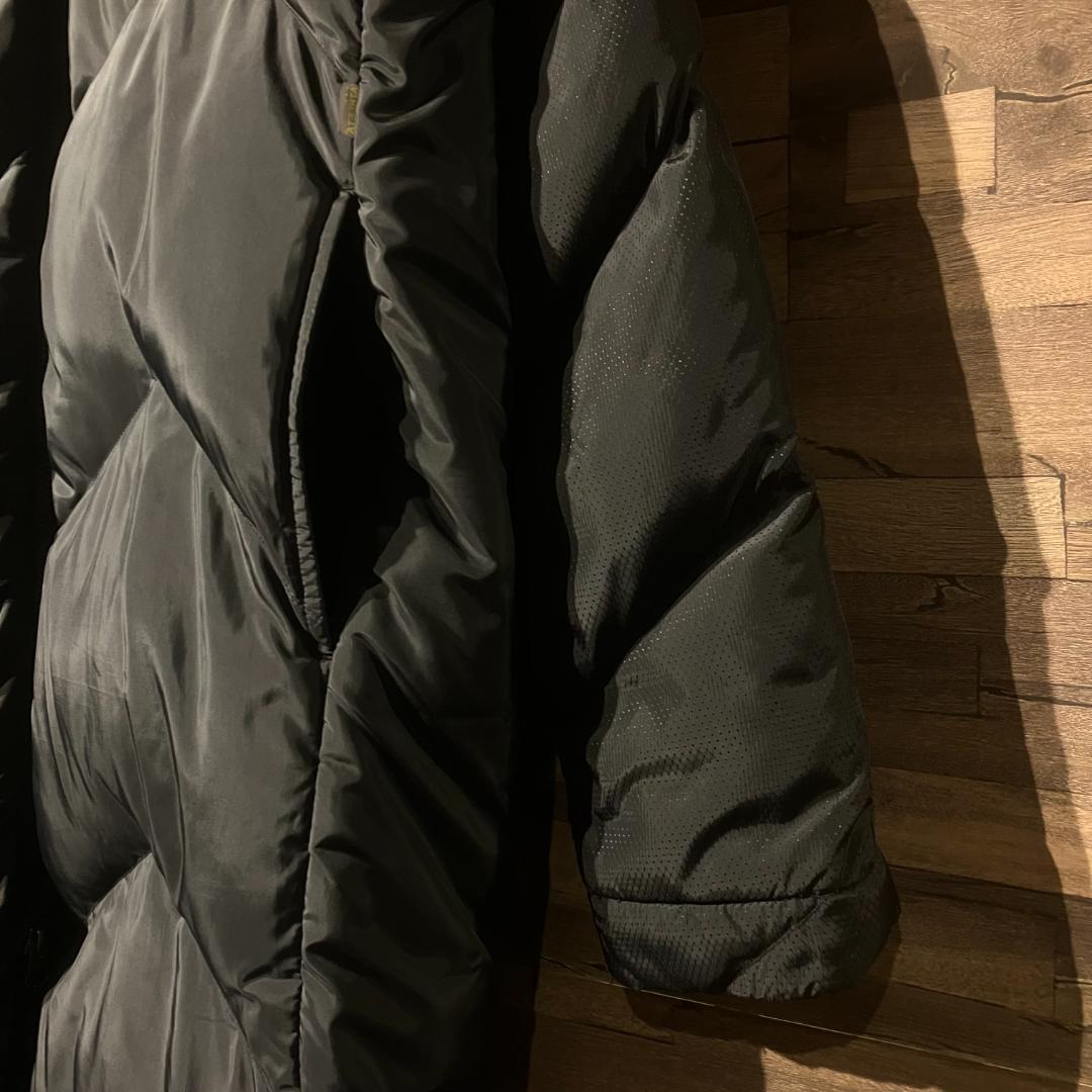 ATHLETA ブラック ダウンベンチコート M