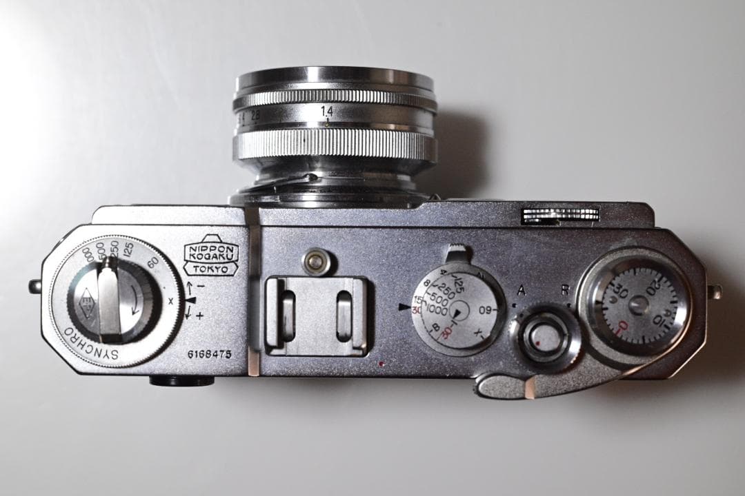 【状態良好】Nikon S2 + NIKKOR-S.C 5cm F1.4 セット