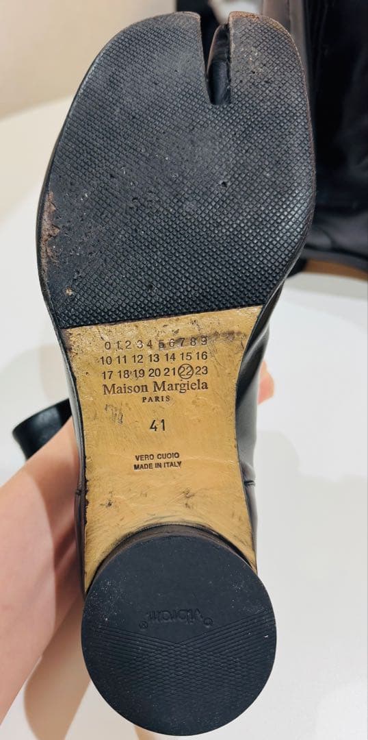 Maison Margiela 足袋ブーツ　サイズ41 ヒール3cm