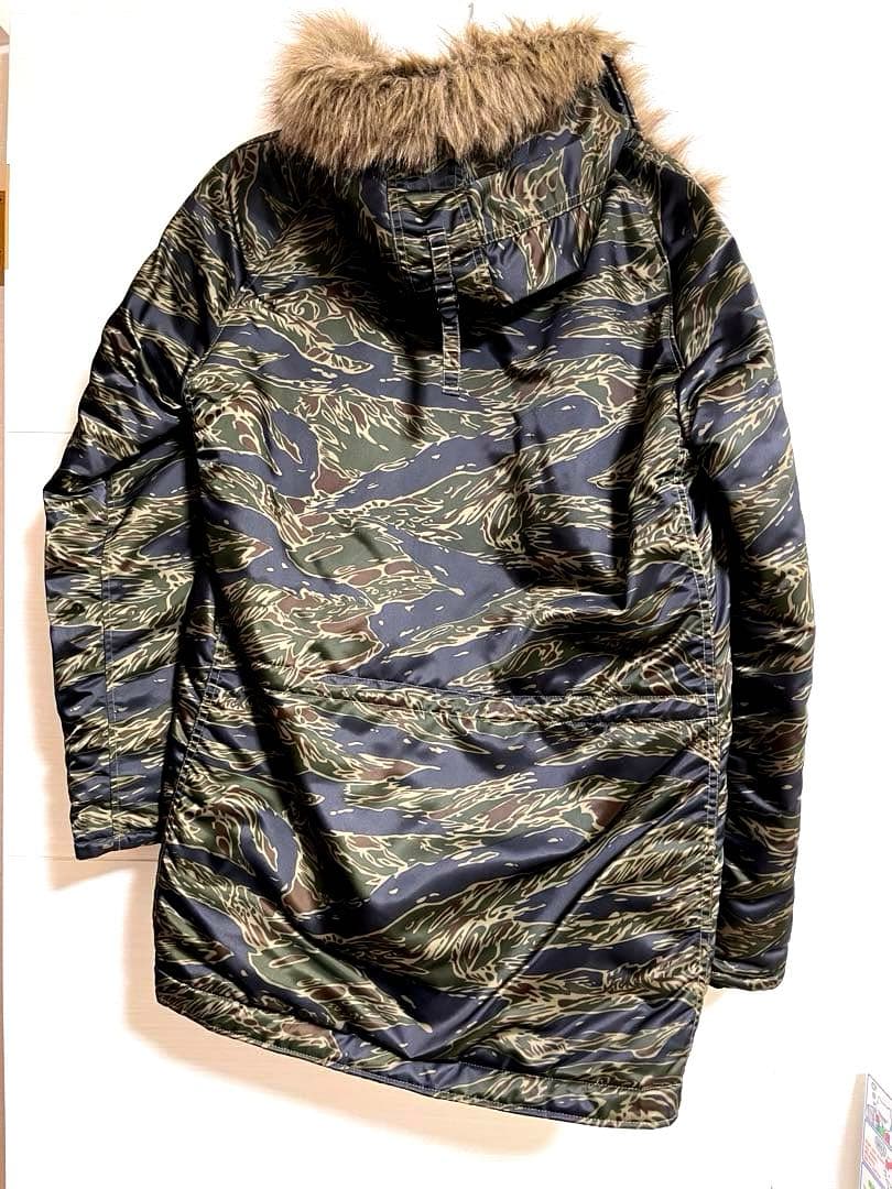 HYSTERIC GLAMOUR_迷彩モッズコート