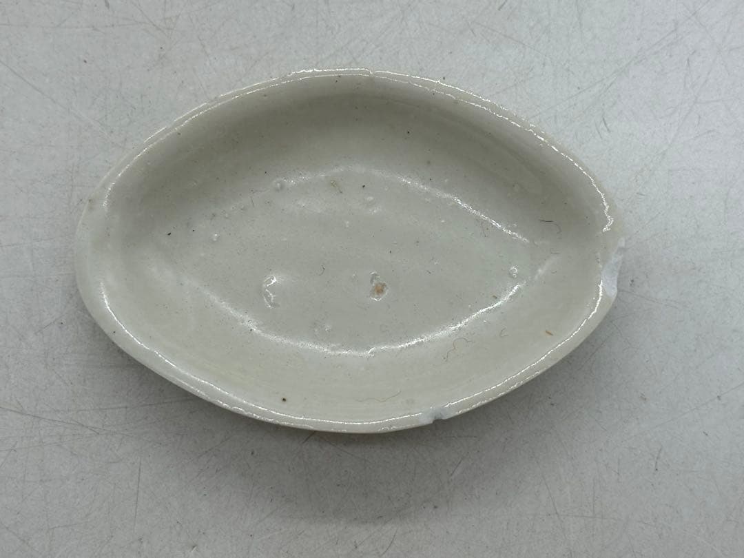 時代　白磁　菱形小皿7点　豆皿　送料込み260131