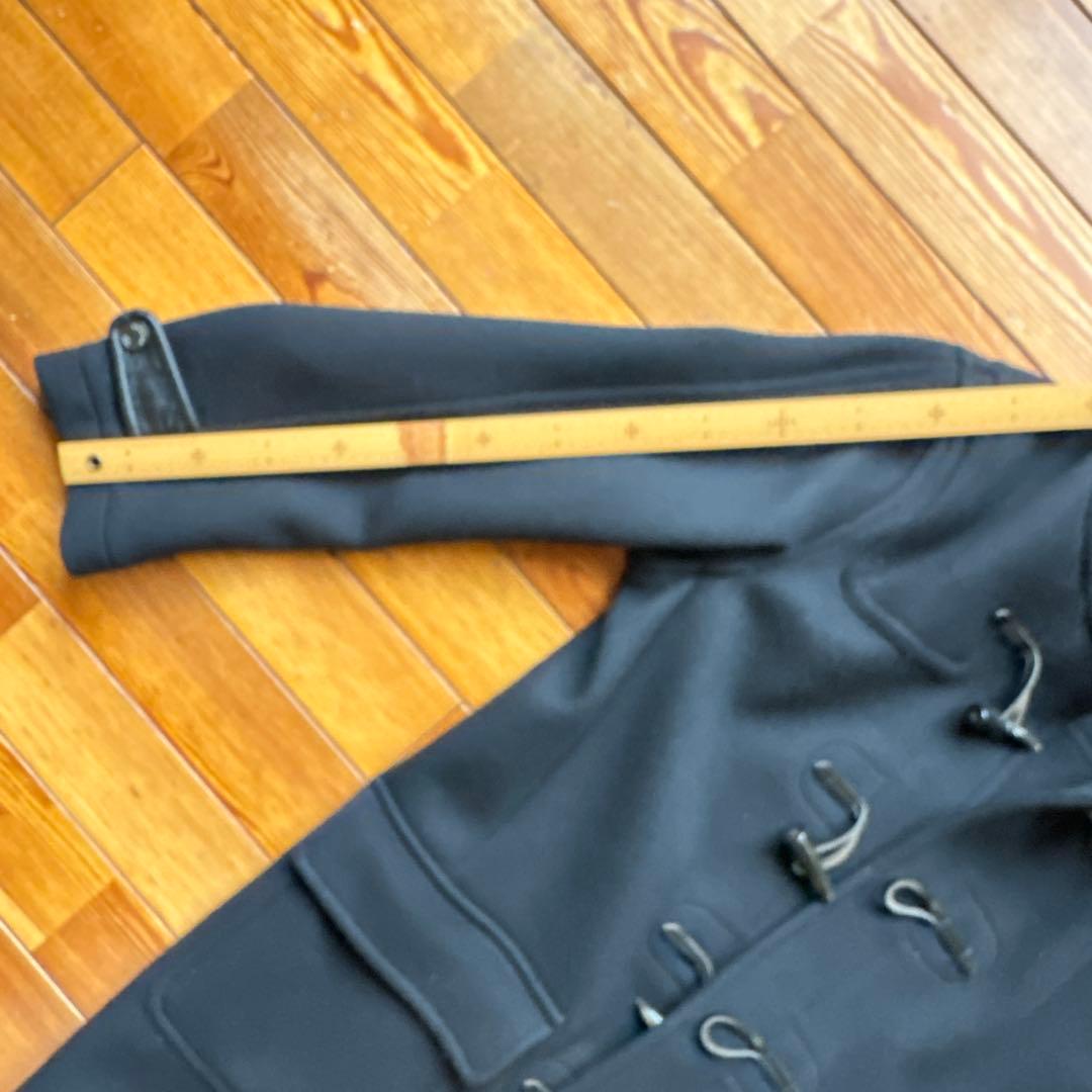 x*a様 デンハム　ダッフルコート　黒 サイズ　L