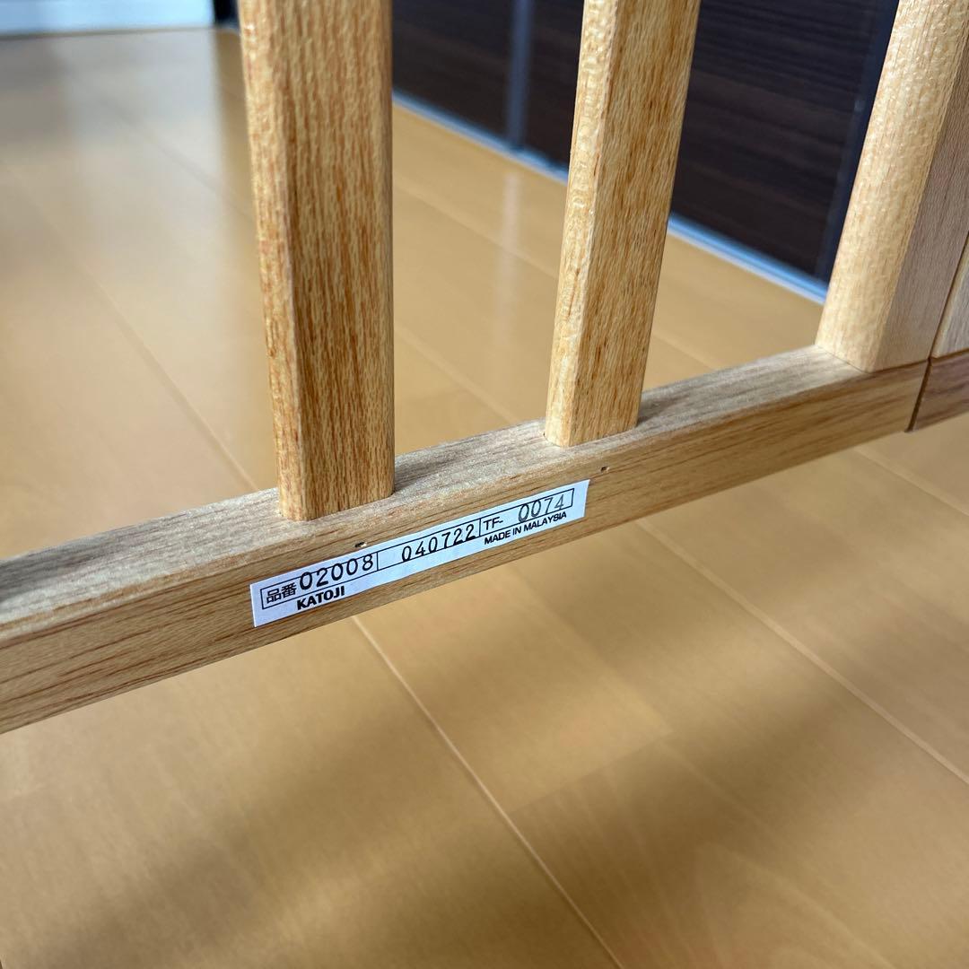 【美品】カトージ　ベビーベッド折り畳み