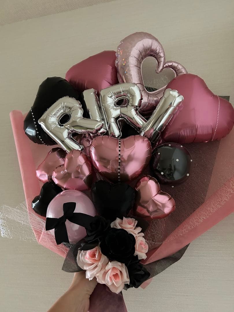 2026年　卒業式　バルーン　花束　ブーケ　プレゼント　友達　アルファベット