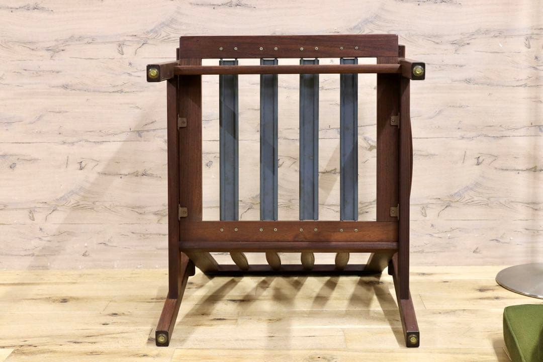 GMHS533A○オールドマルニ / maruni 孔雀 60年代 アームチェ