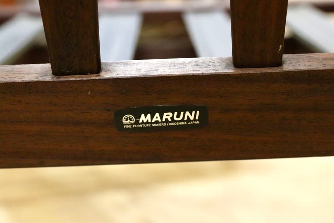 GMHS533A○オールドマルニ / maruni 孔雀 60年代 アームチェ