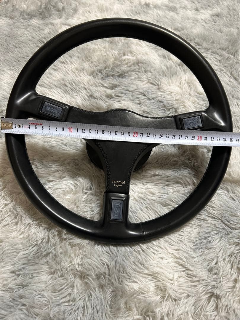 Italvolanti Formel ステアリングホイール 約36cm