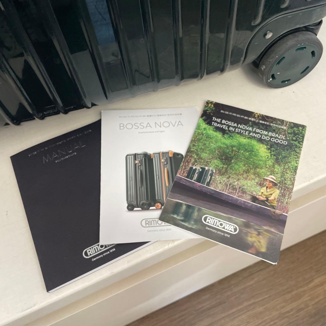 専用 保証書付 RIMOWA Bossa Nova E-Tag 94L 電子タグ